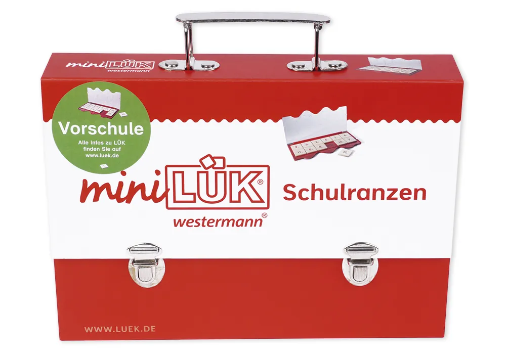 miniLÜK Schulranzen "Vorschule", 8-tlg. im Koffer