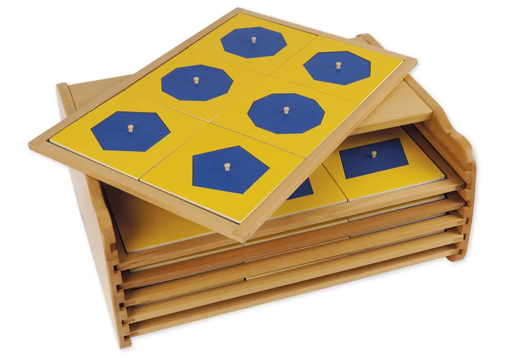 TimeTEX Geometrische Kommode "Montessori Premium"