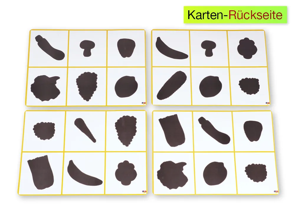 Tastspiel Früchte und Gemüse, 43-tlg.