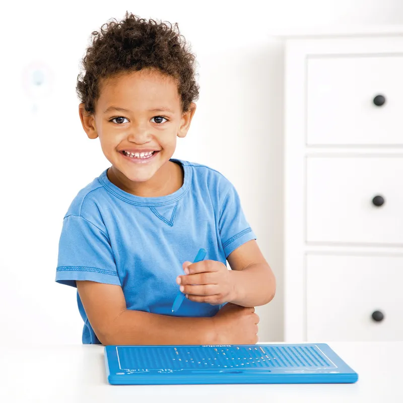 Schreib- und Zeichentafel L, magnetisch, mit Stift, 31x25,5 cm