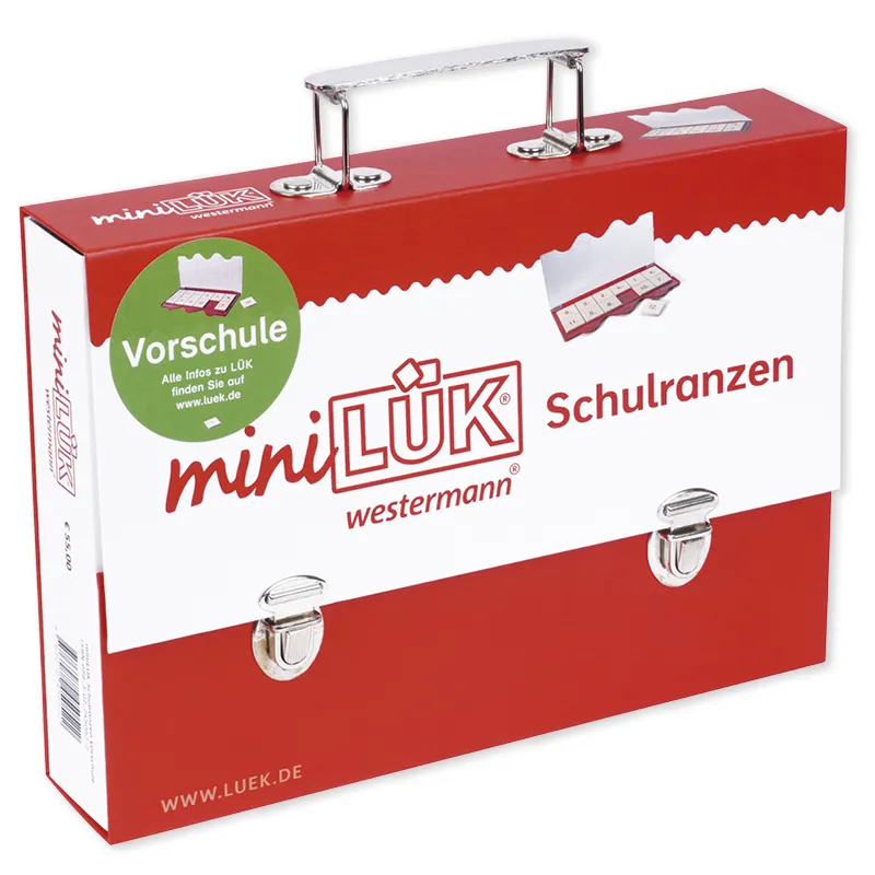 miniLÜK Schulranzen "Vorschule", 8-tlg. im Koffer