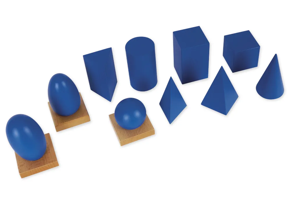 TimeTEX Geometrische Körper "Montessori Premium"