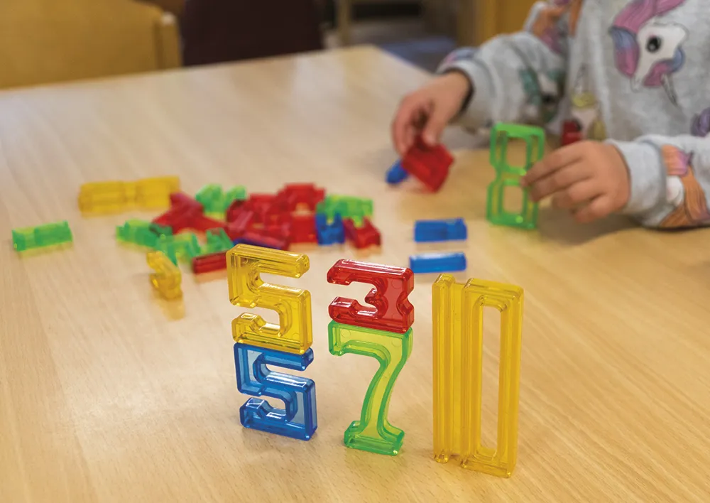 TimeTEX Zahlen-Bausteine "Zahl auf Zahl", 35-tlg.