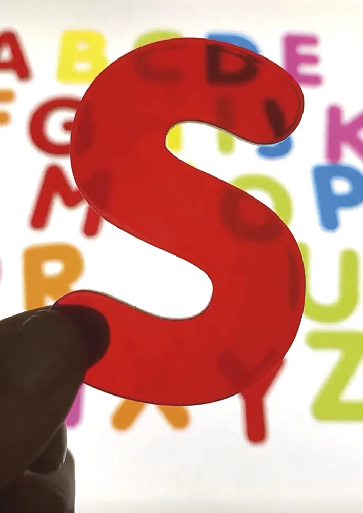 Acryl-Großbuchstaben XXL, 26-tlg.