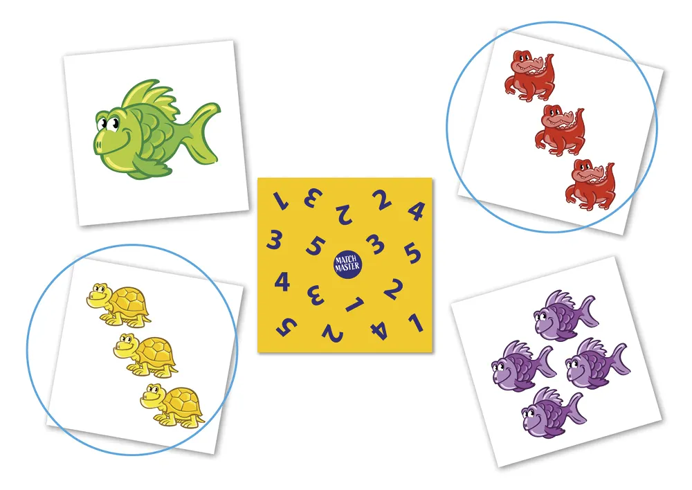 Kartenspiel "Match Master", 57-tlg.