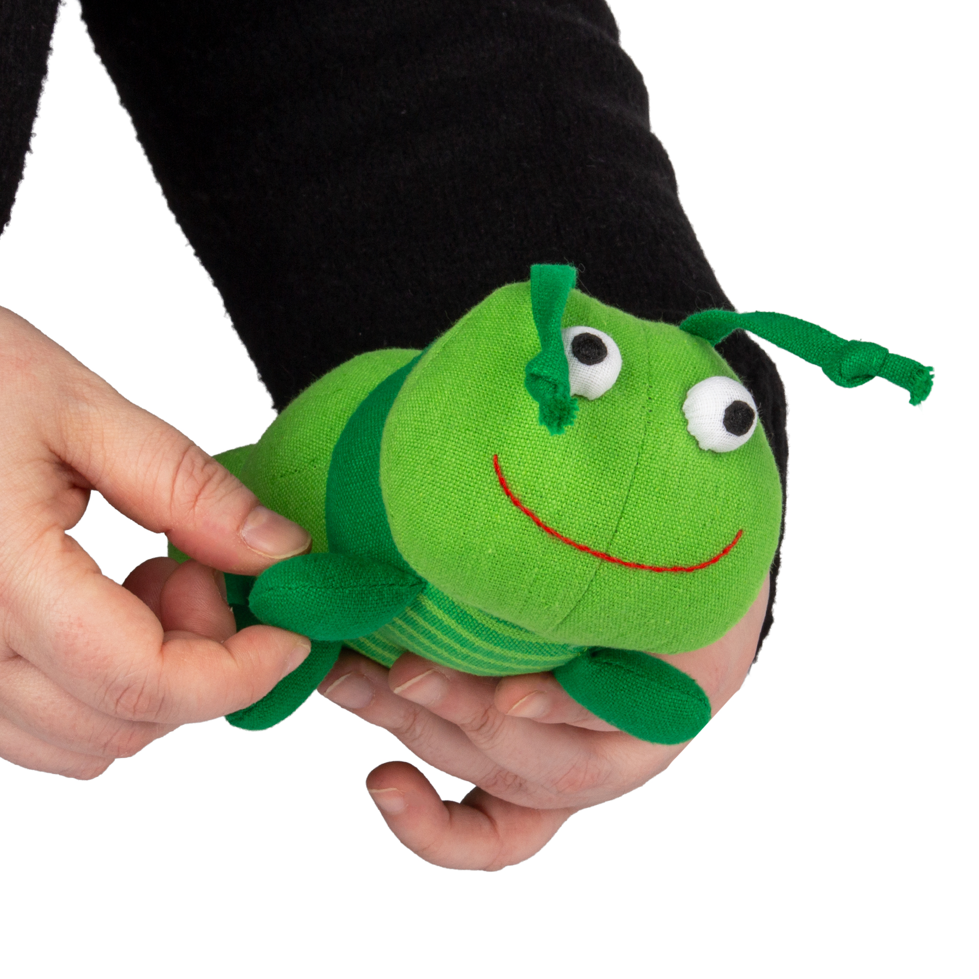 Stoffmodell Raupe