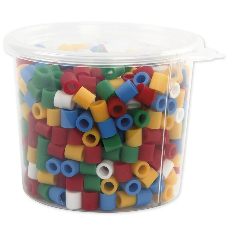Jumbo-Bügelperlen, 10 mm, ca. 550 Stück im Eimer