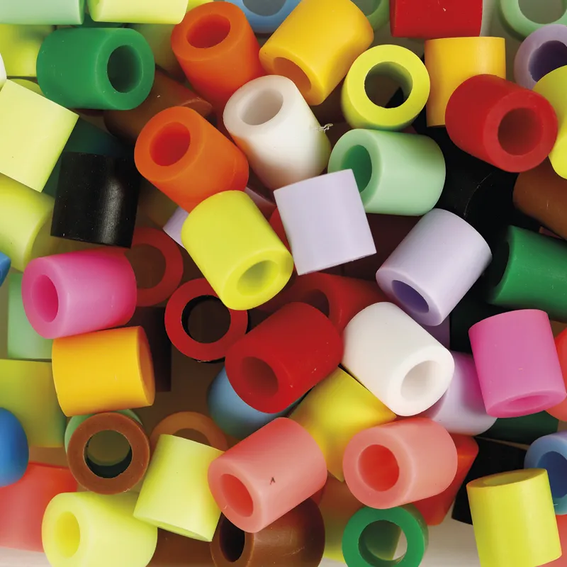 Jumbo-Bügelperlen, 10 mm, ca. 550 Stück im Eimer