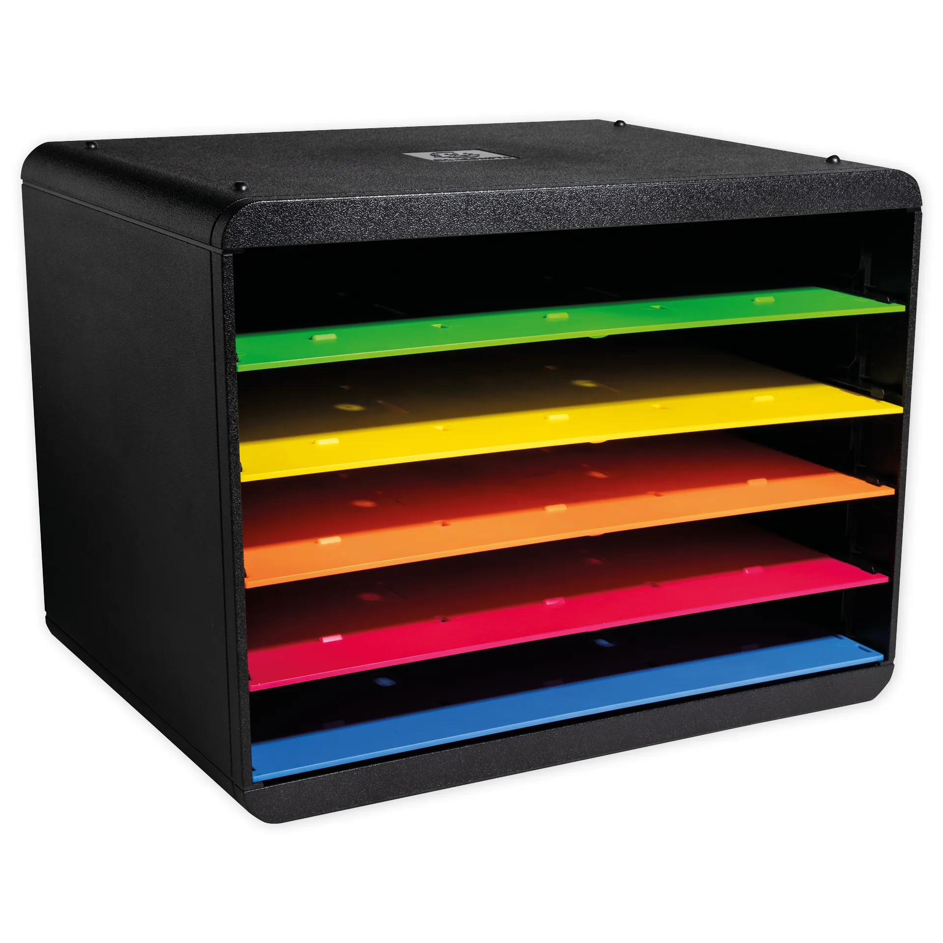 Ablagebox A4 "Regenbogen", Kunststoff mit 5 Fächer