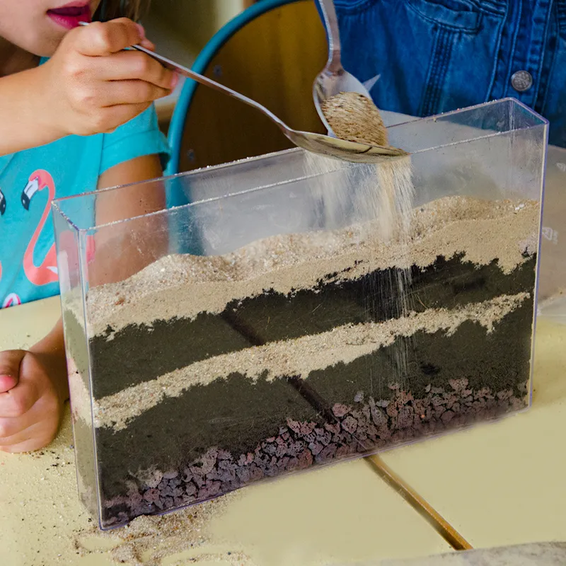 Wurzel- und Regenwurm-Beobachtungs-Set (2 Stück)