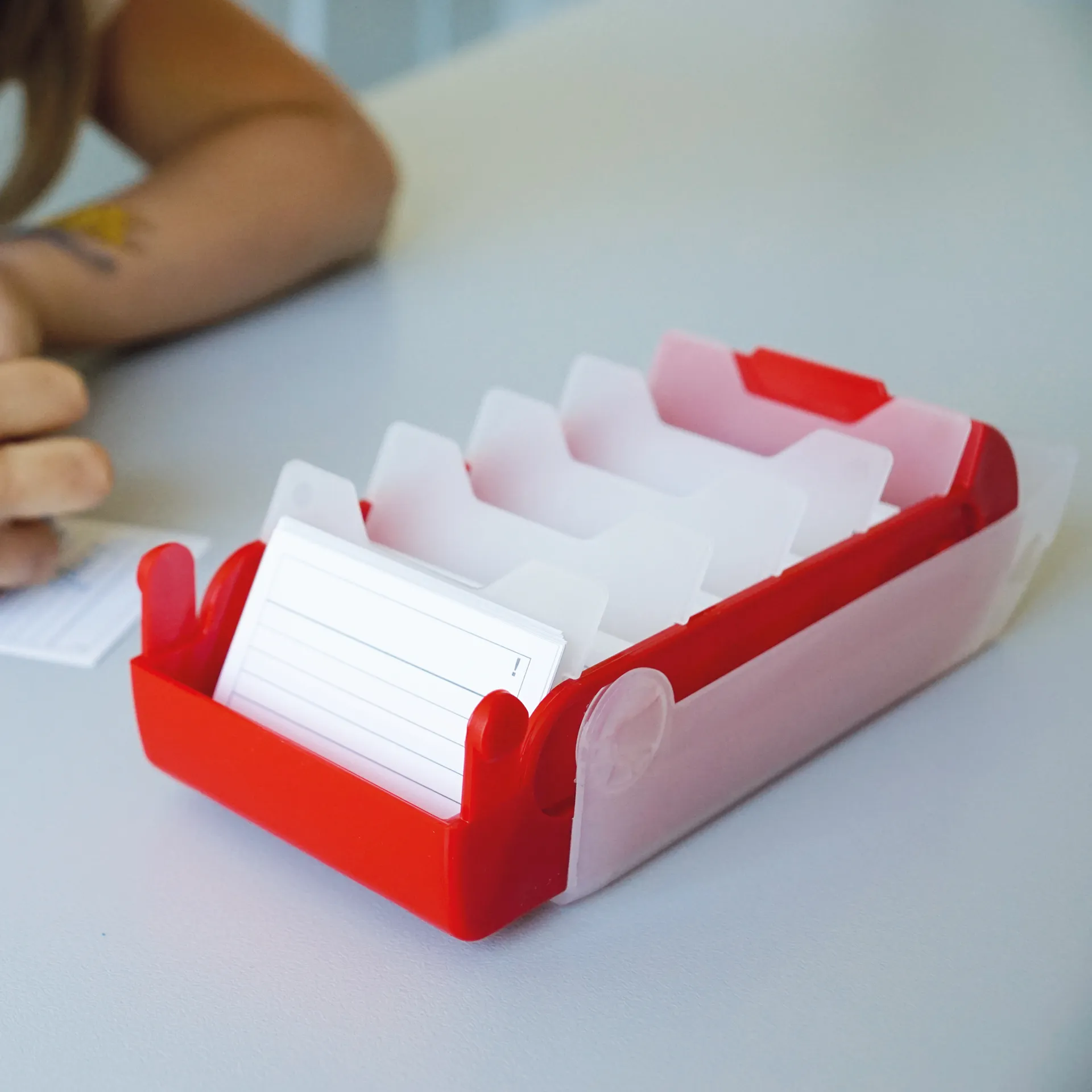 Karteikasten für A8 Kunststoff