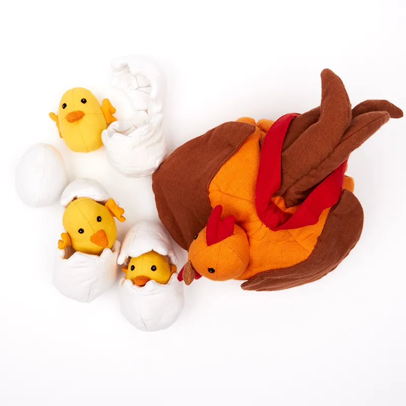 Stoffmodell Lebenszyklus Huhn mit Küken