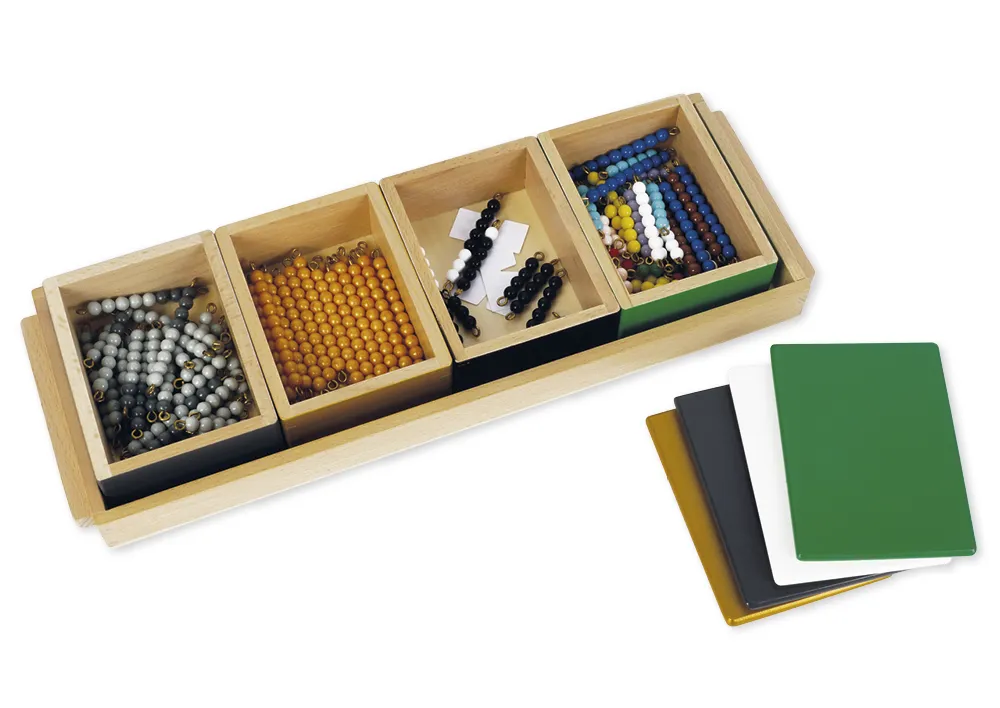 TimeTEX Schlangenspiel zur Subtraktion "Montessori Premium"