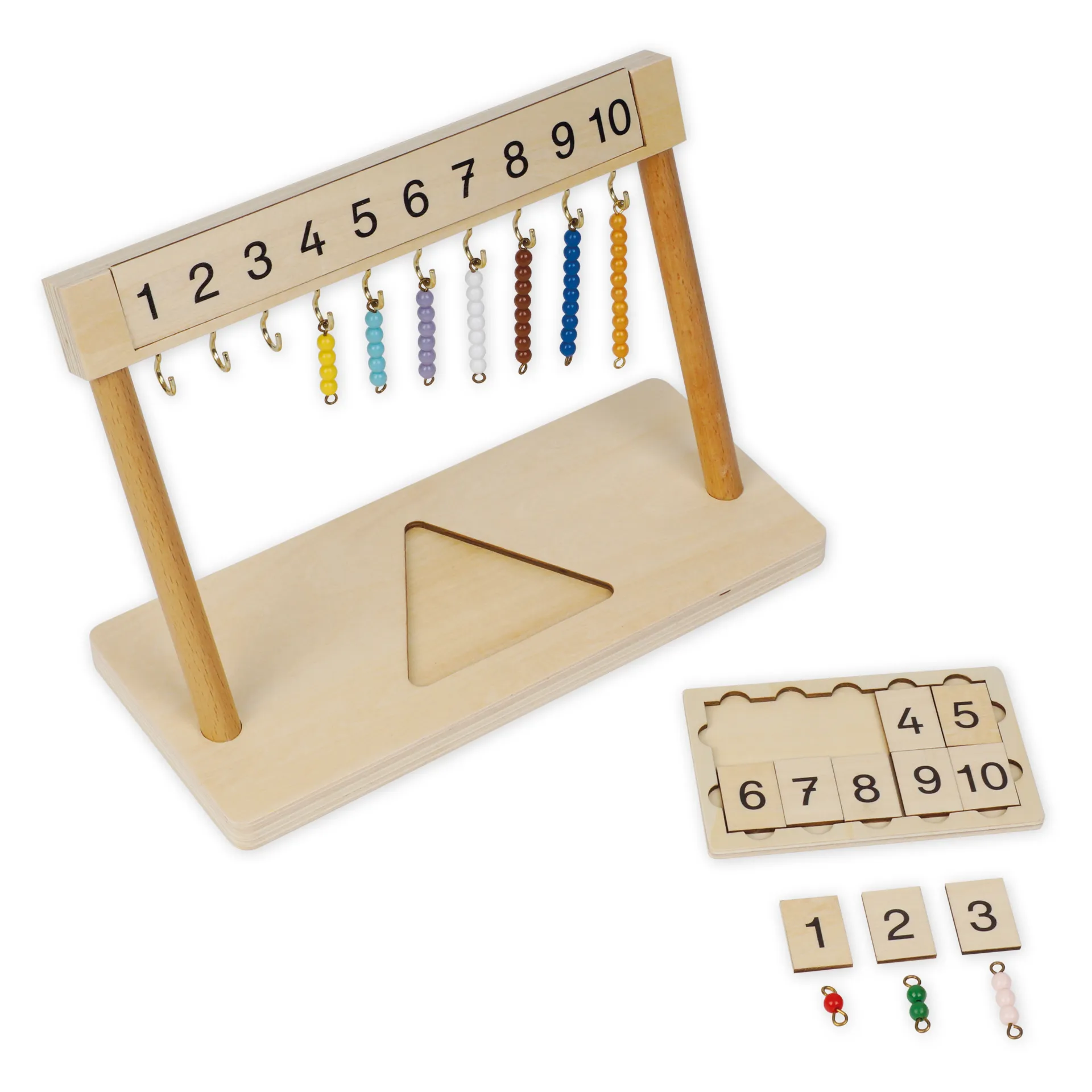 TimeTEX Aufhängung für Perlentreppe 1-10 "Montessori Premium"