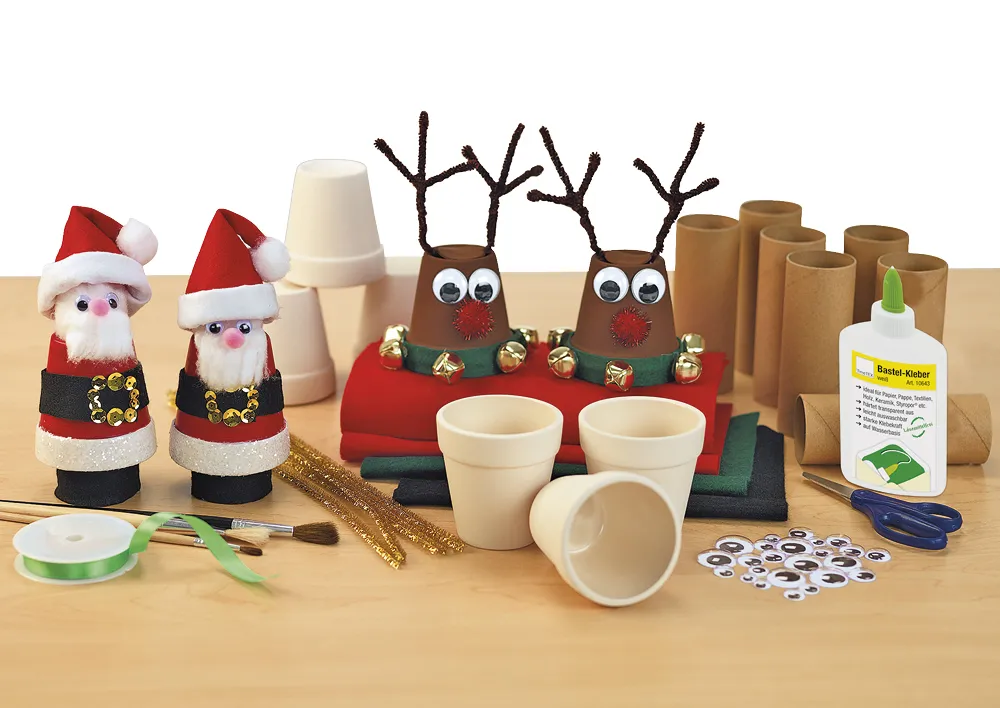 Keramik-Blumentöpfe, 12 Stück