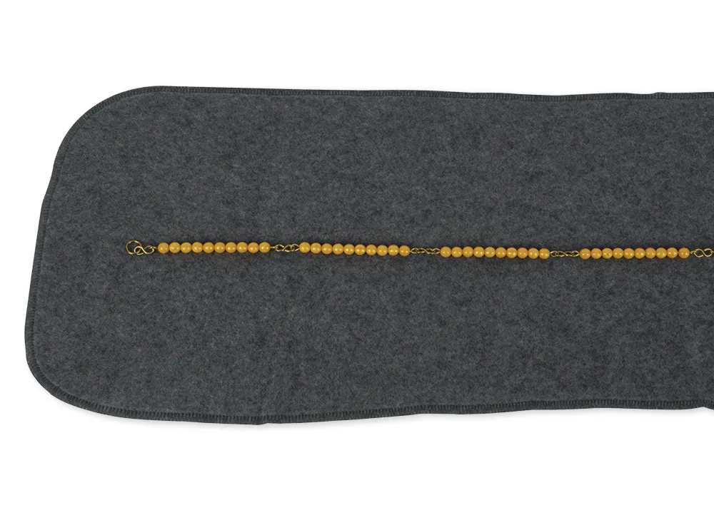 TimeTEX Matte für die Hunderterkette, 130x22,5 cm "Montessori Premium"