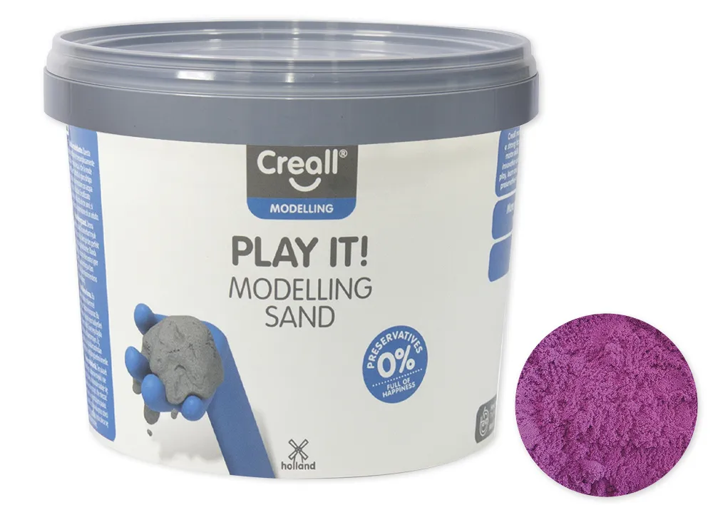 Modelliersand farbig, 750 g