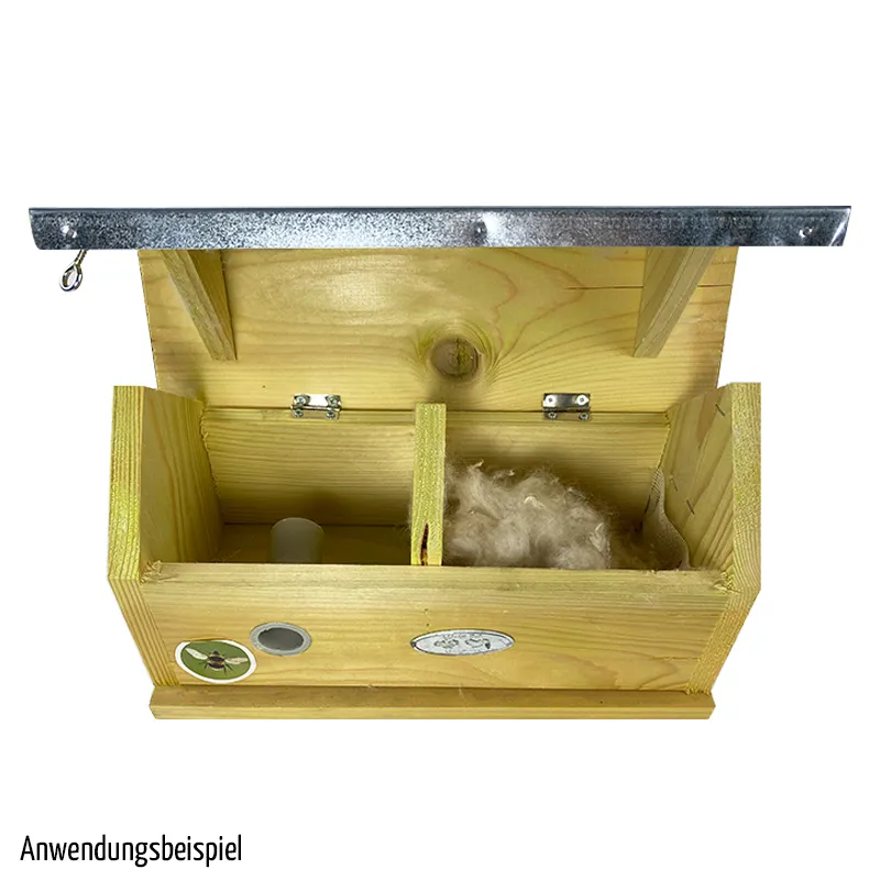 Füllung für Hummelhaus, Kapokwolle