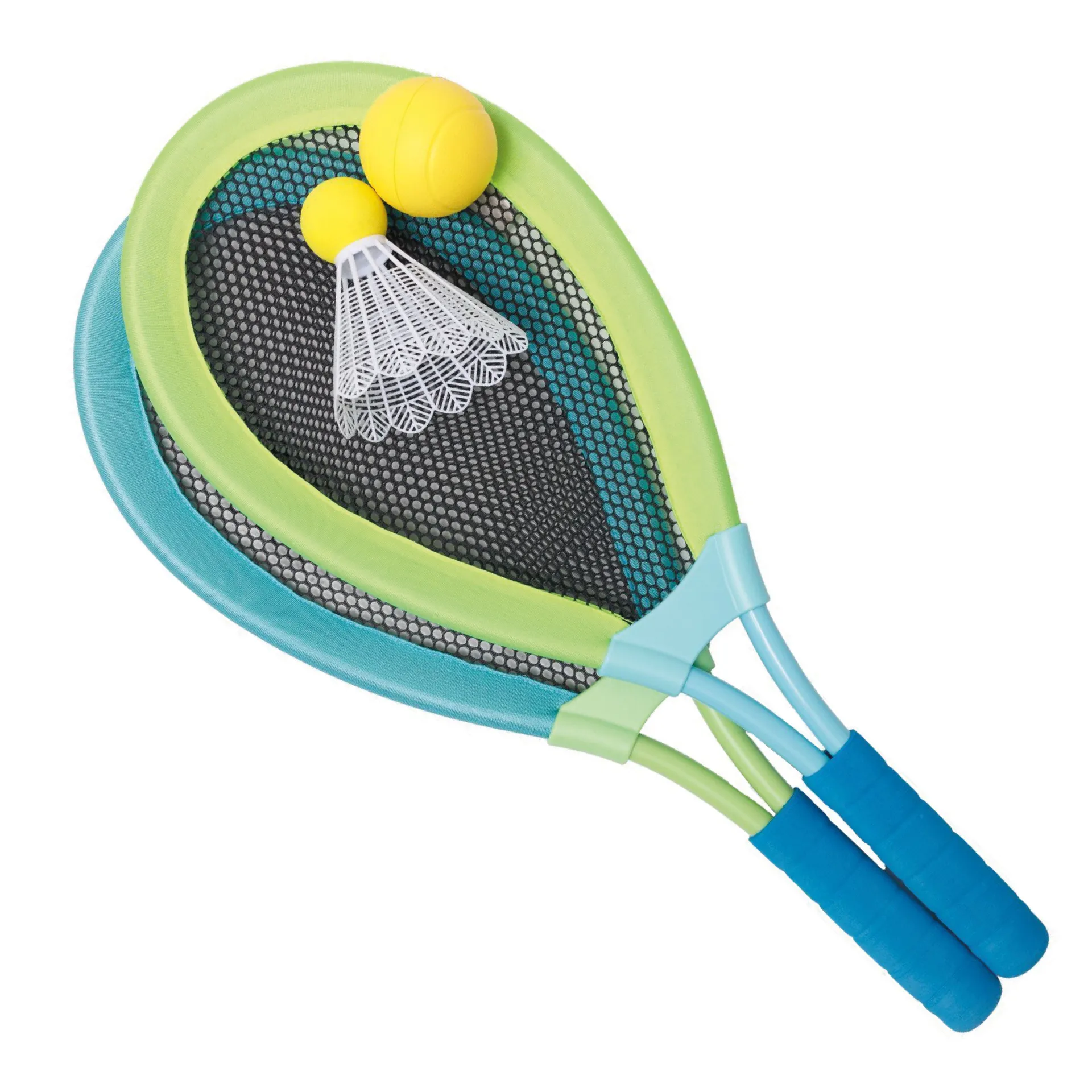 Bewegungsspiel "XL-Federball", 4-tlg.