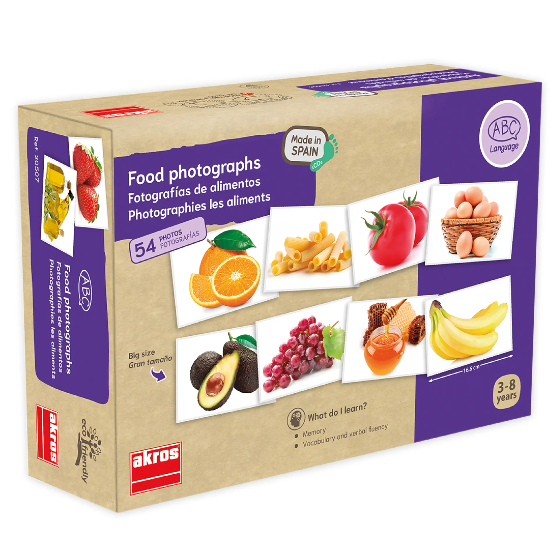 Bildkarten "Lebensmittel", 54-tlg.