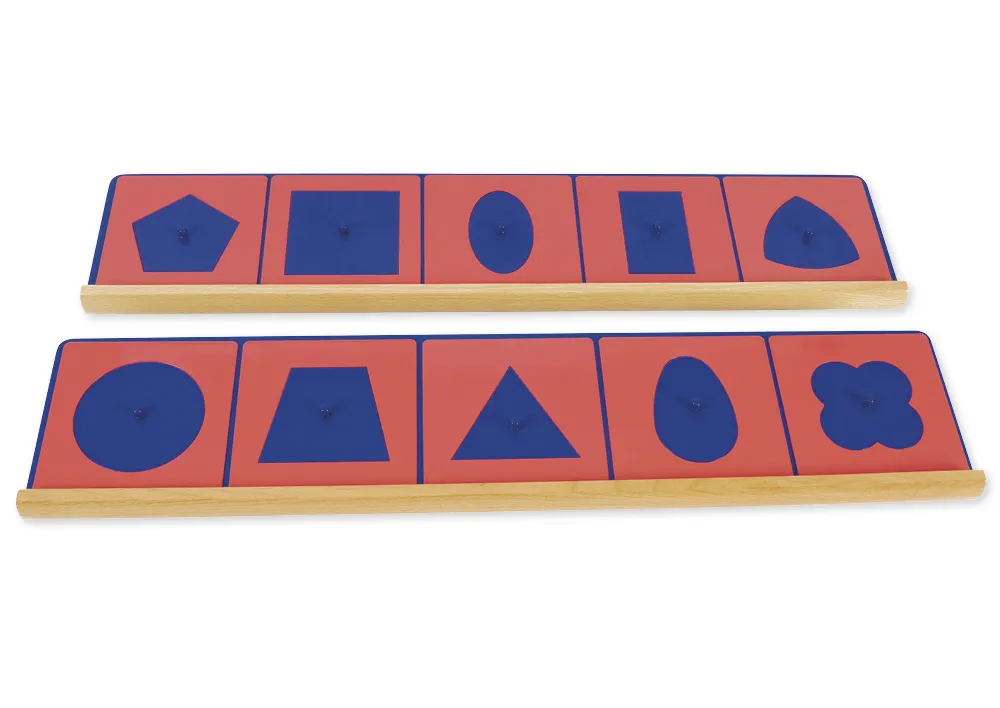 TimeTEX 2 Ständer für metallene Einsatzfiguren "Montessori Premium"