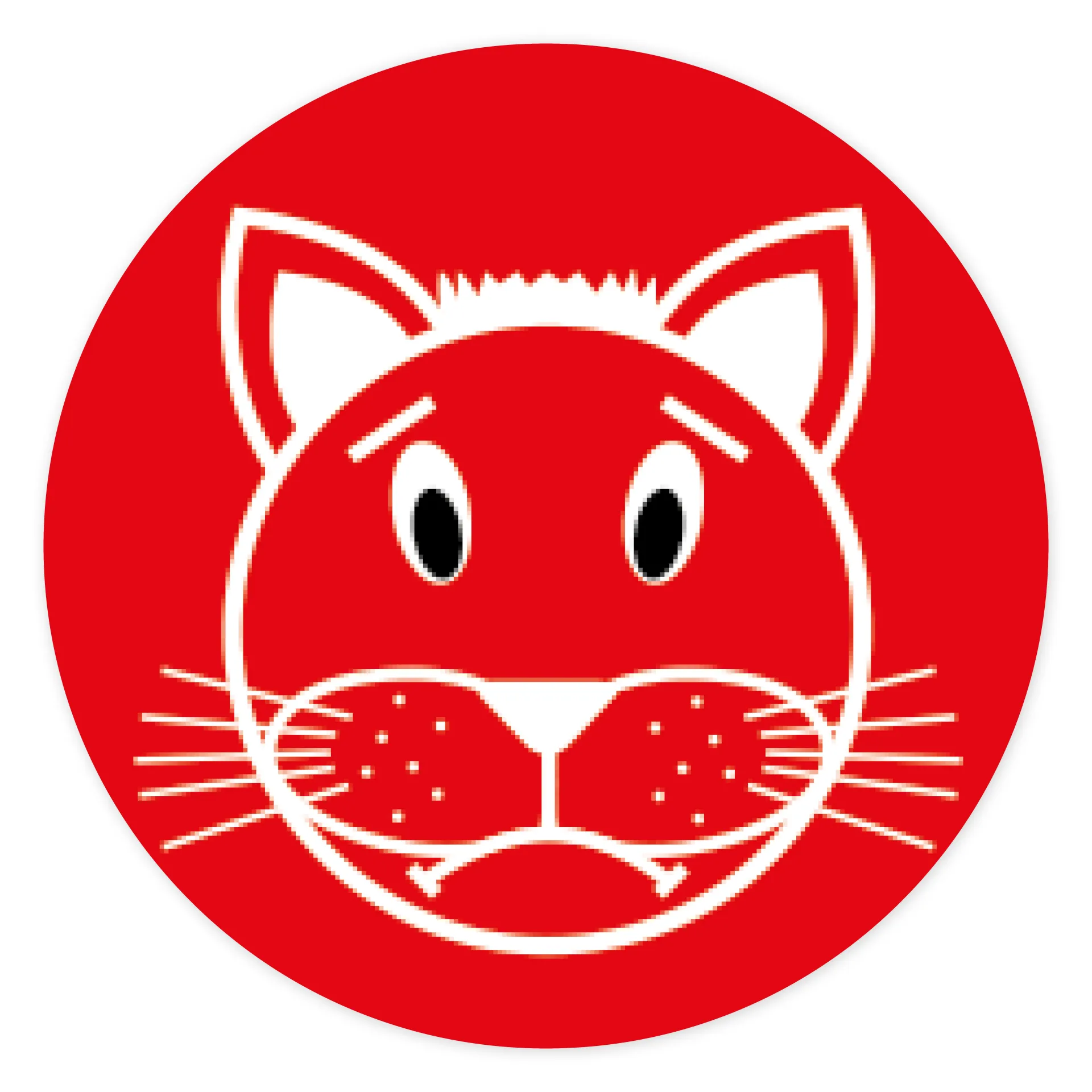 Set Magnet-Wende-Plättchen "Tier-Gesichter"