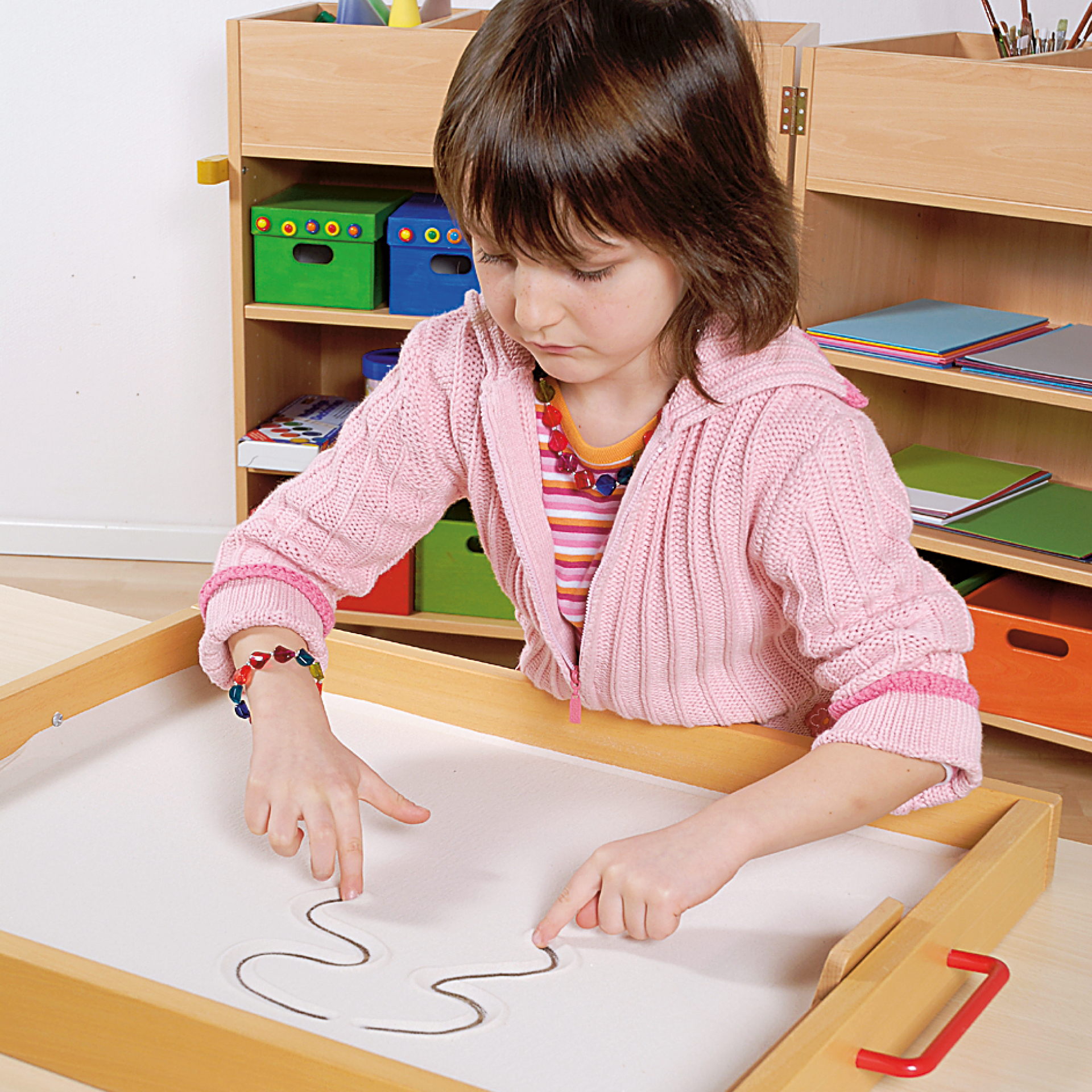 Sandwanne mit Glasboden, 5-tlg.