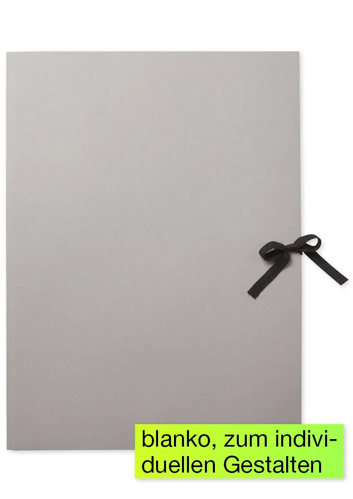 Sammelmappe aus Graupappe, DIN A3