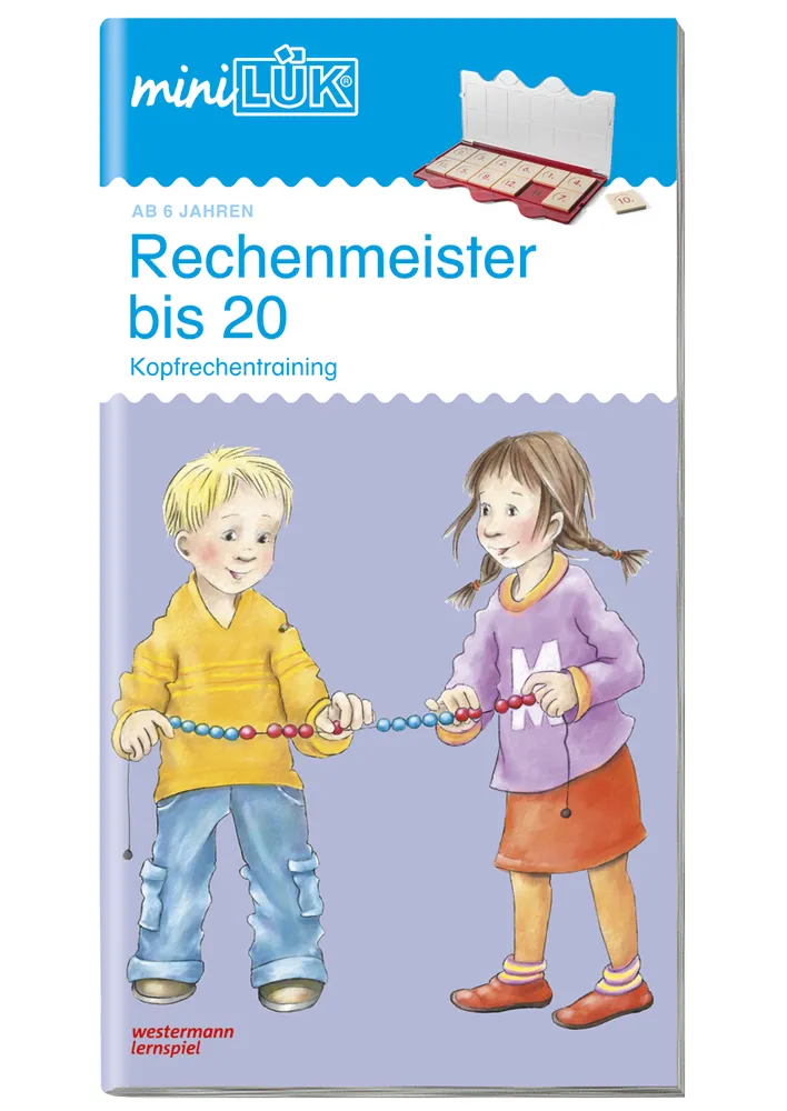 miniLÜK Mathematik 1. Klasse "Rechenmeister bis 20 Kopfrechentraining"