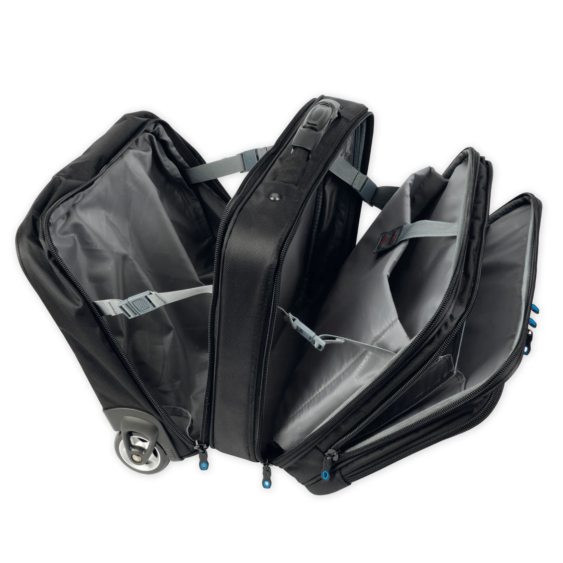 Multifunktions-Trolley "Pera Trend XXL" Lightpak, schwarz