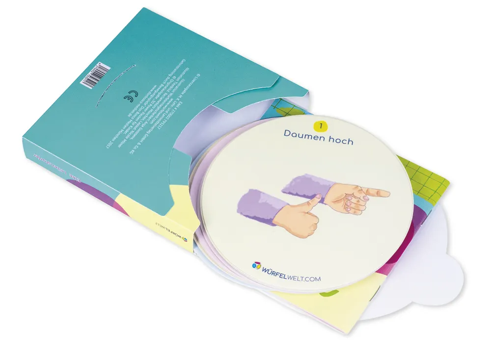 Würfelscheiben "24 Powerpausen für Kinder", 24 Stück