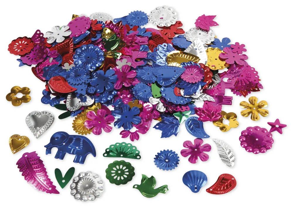 Pailletten, 15-45 mm, 30 g