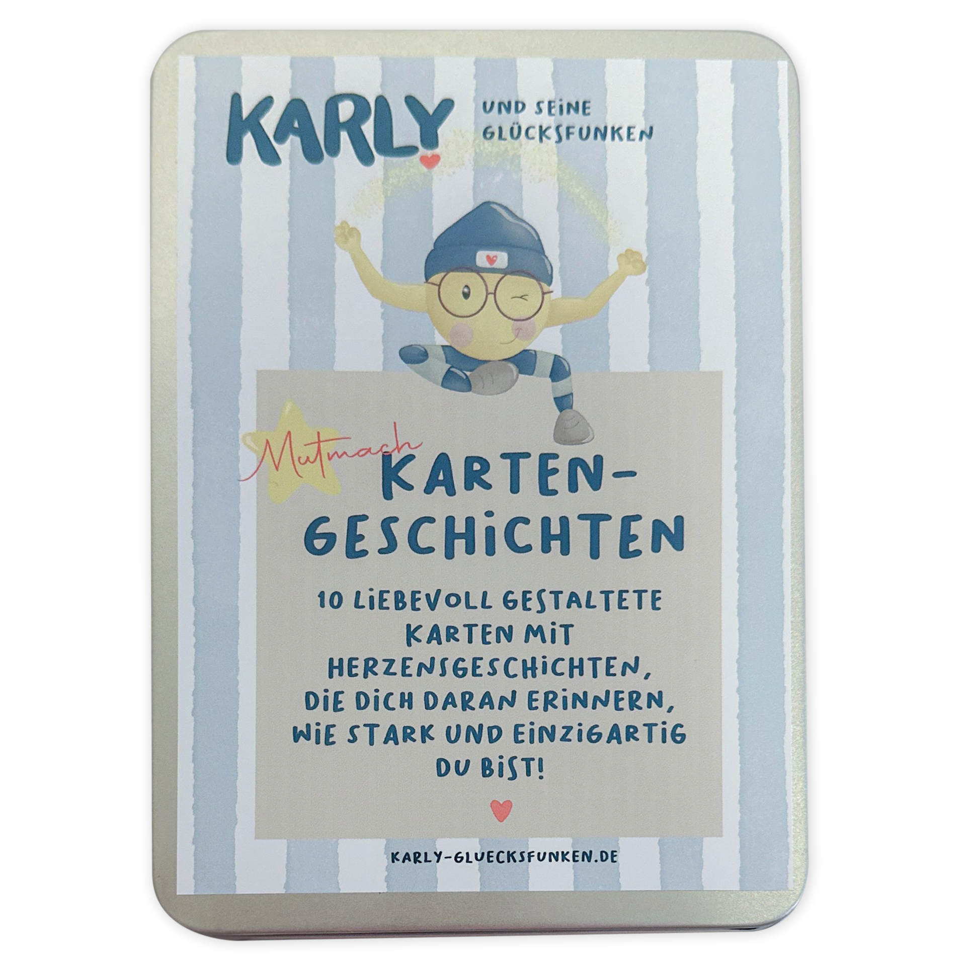 KARLY Mutmachgeschichten in der Dose, 10 Karten