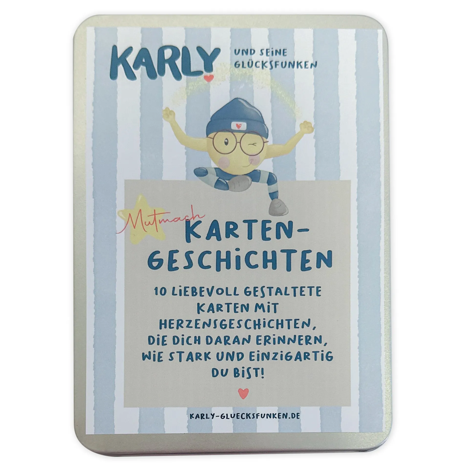 KARLY Mutmachgeschichten in der Dose, 10 Karten