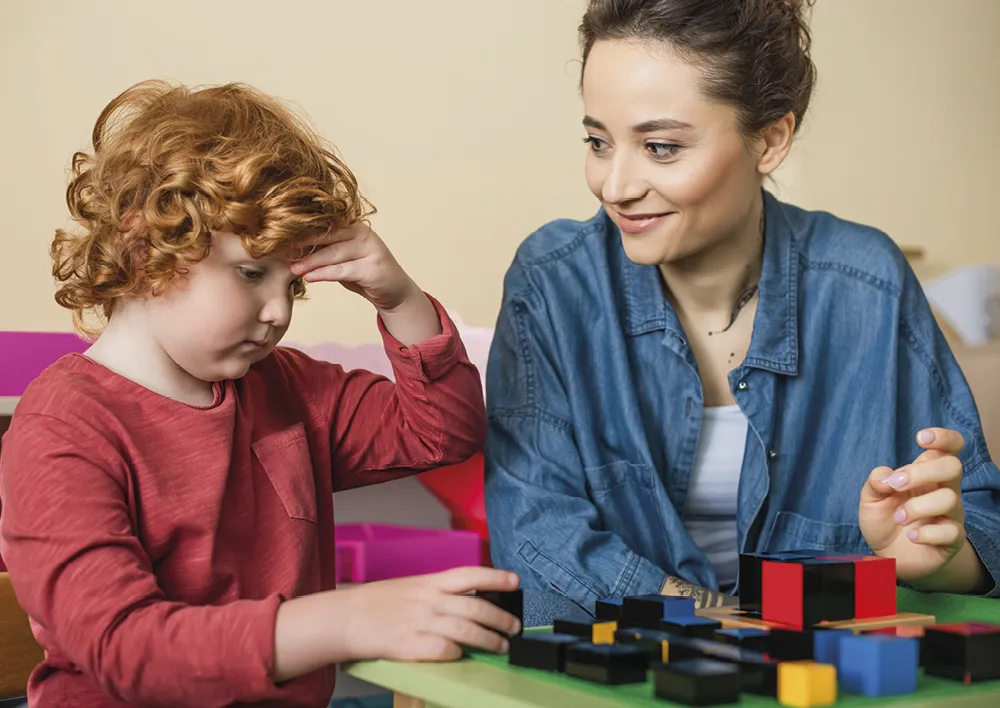 TimeTEX Trinomischer Würfel "Montessori Premium"