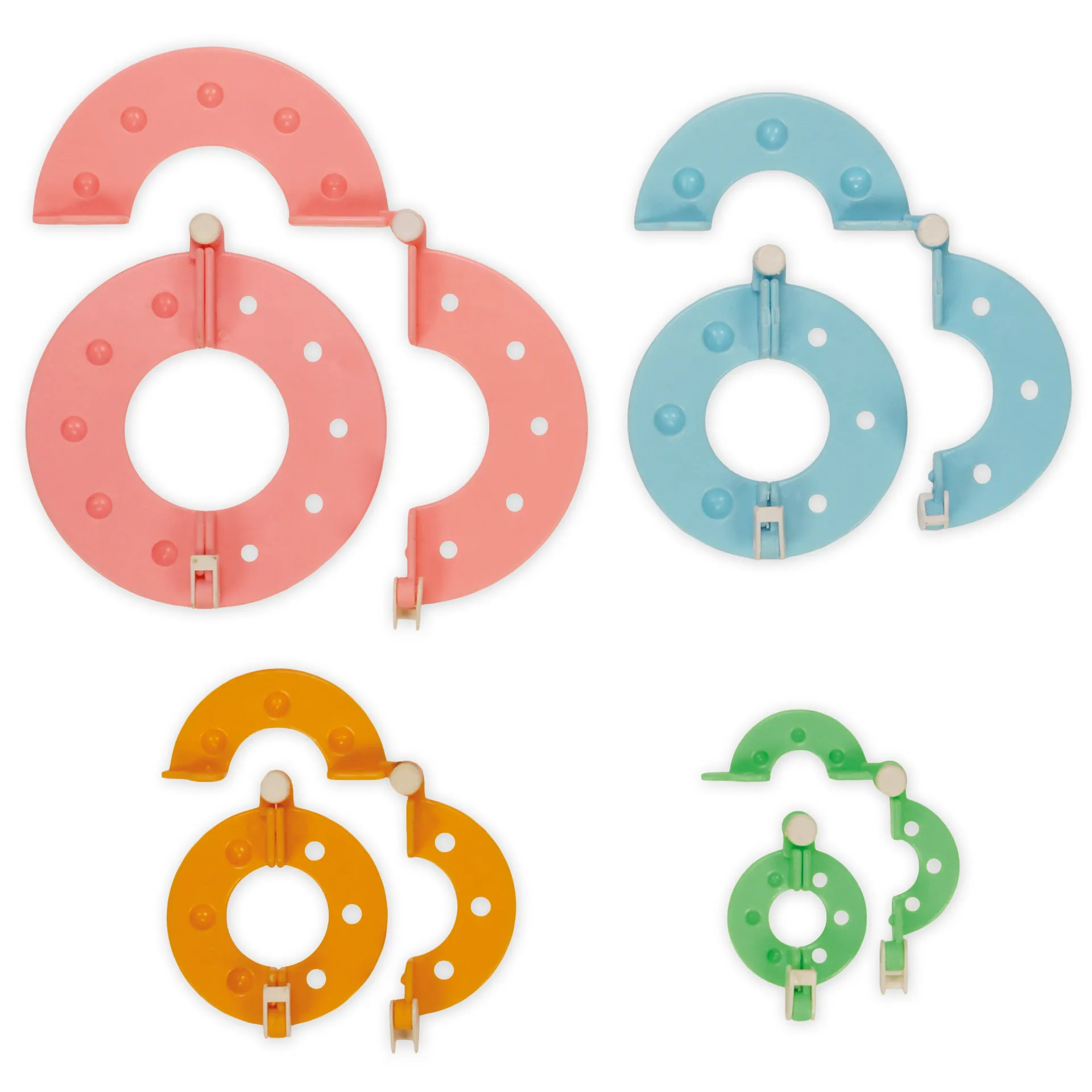 Pompon-Maker, 4 Stück