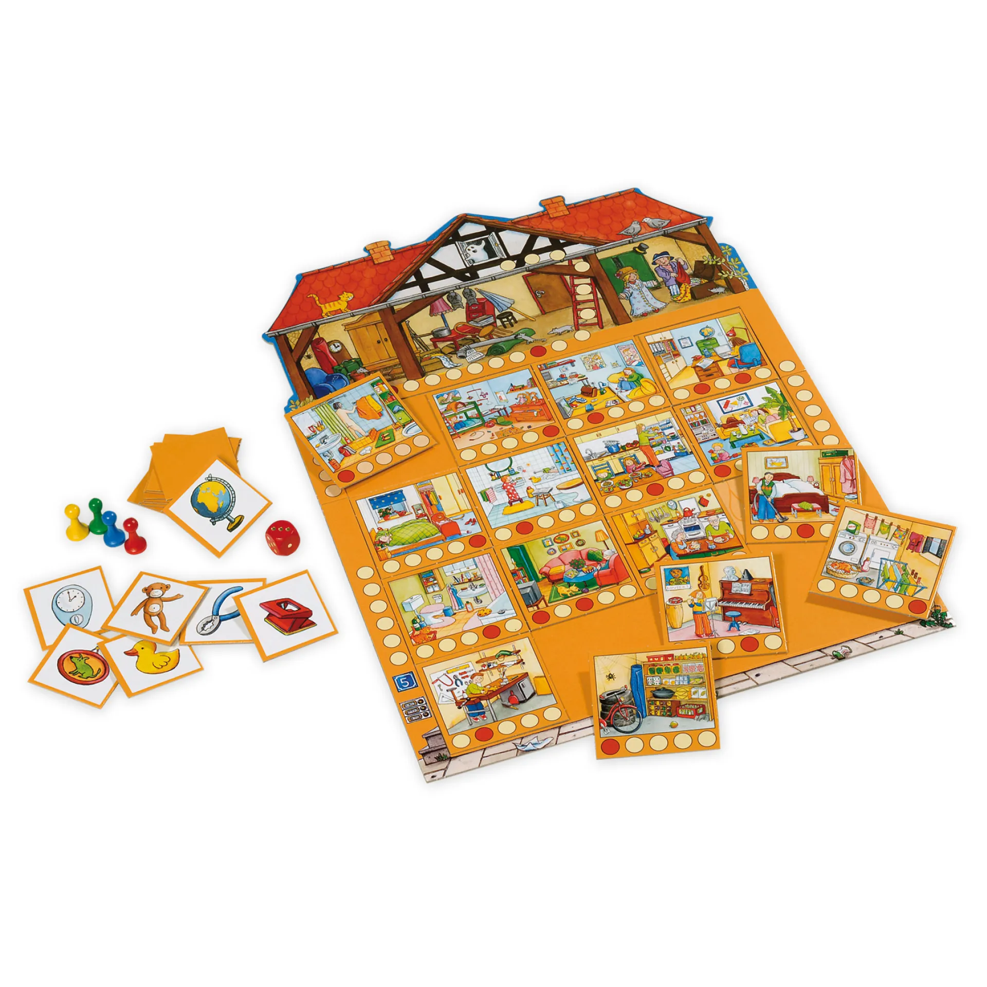 Lernspiel "Spielhaus", 43-tlg.