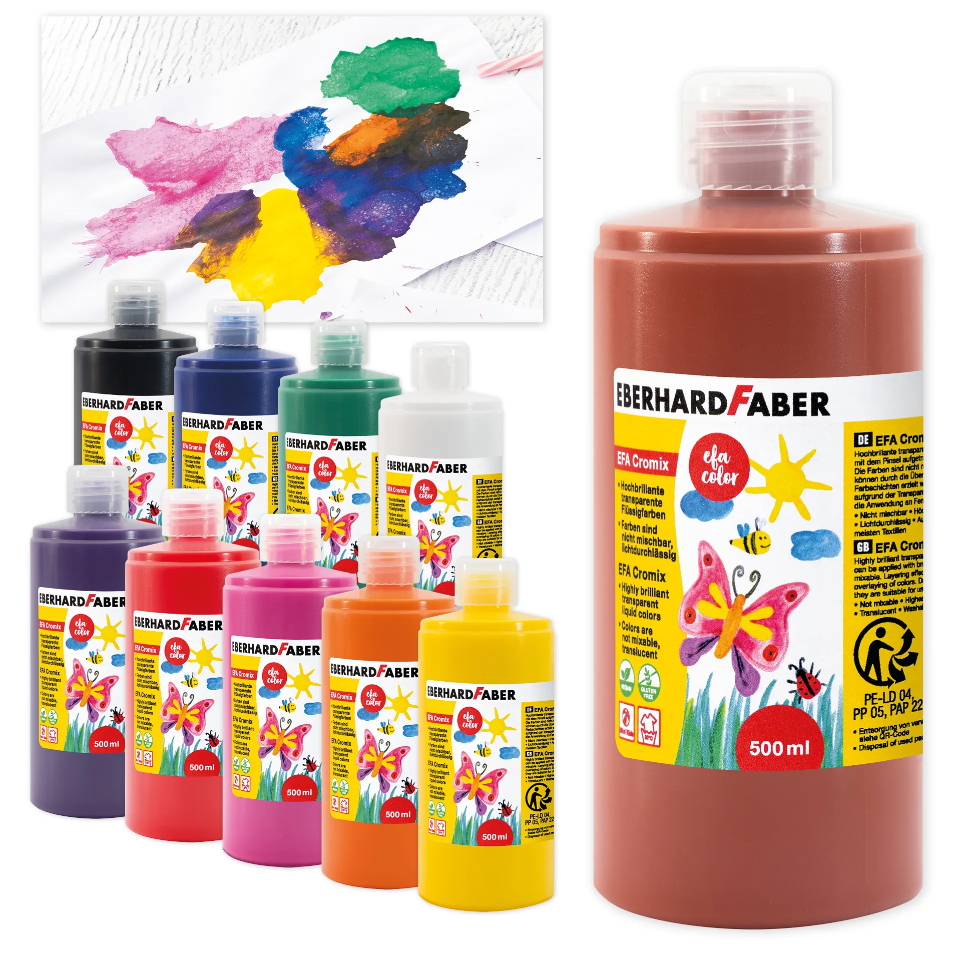 Eberhard Faber Cromix Transparentfarbe, 500 ml