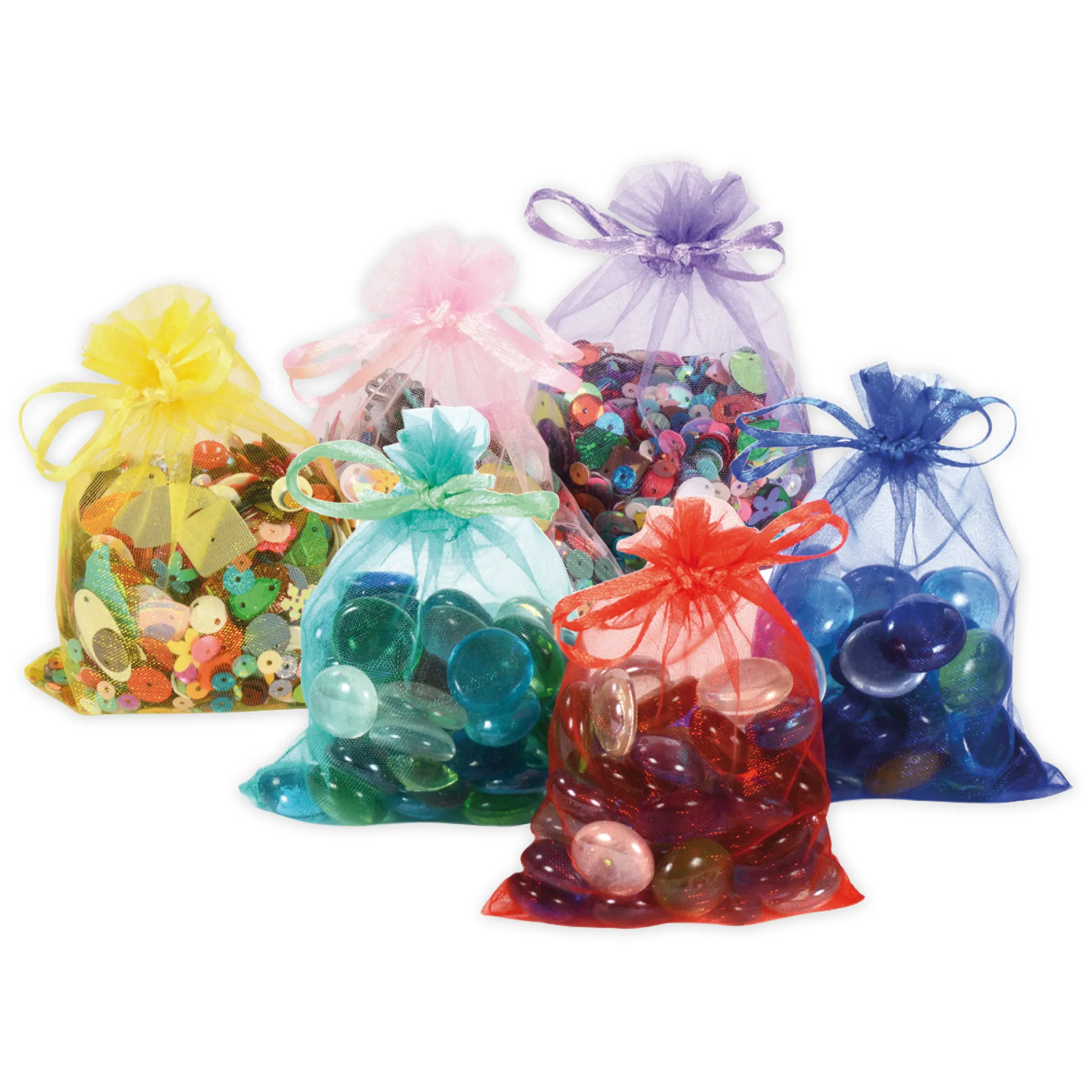 Organza-Beutelchen, 12 Stück