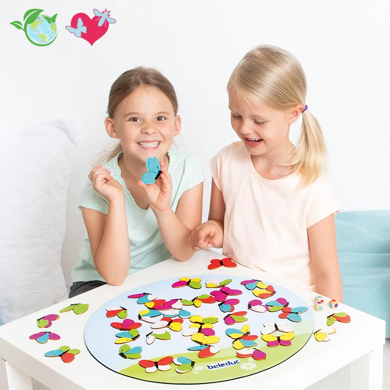 Lernspiel "Farbenfrohe Schmetterlinge", 46-tlg.