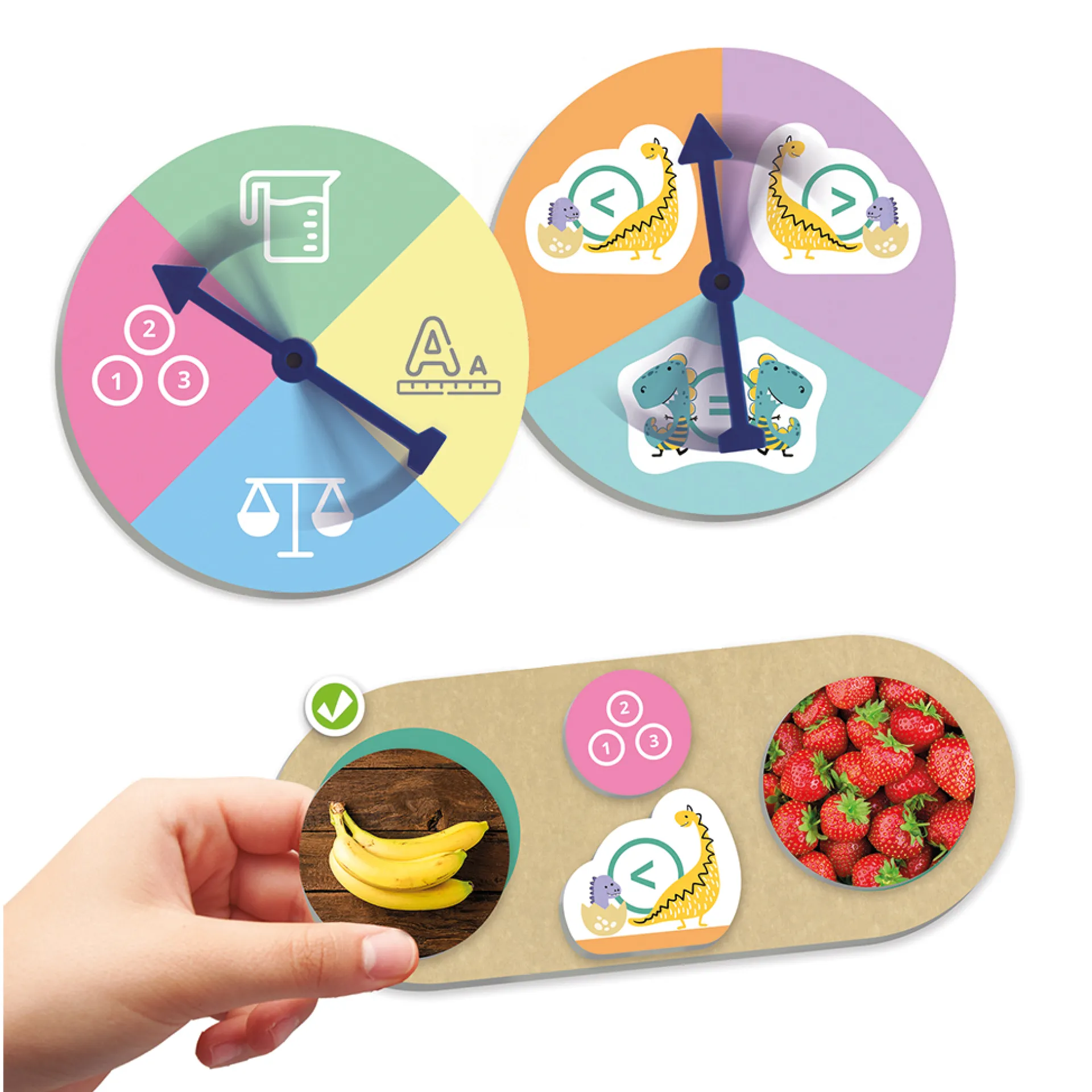 Lernspiel "Vergleiche mit Dinos", 96-tlg.