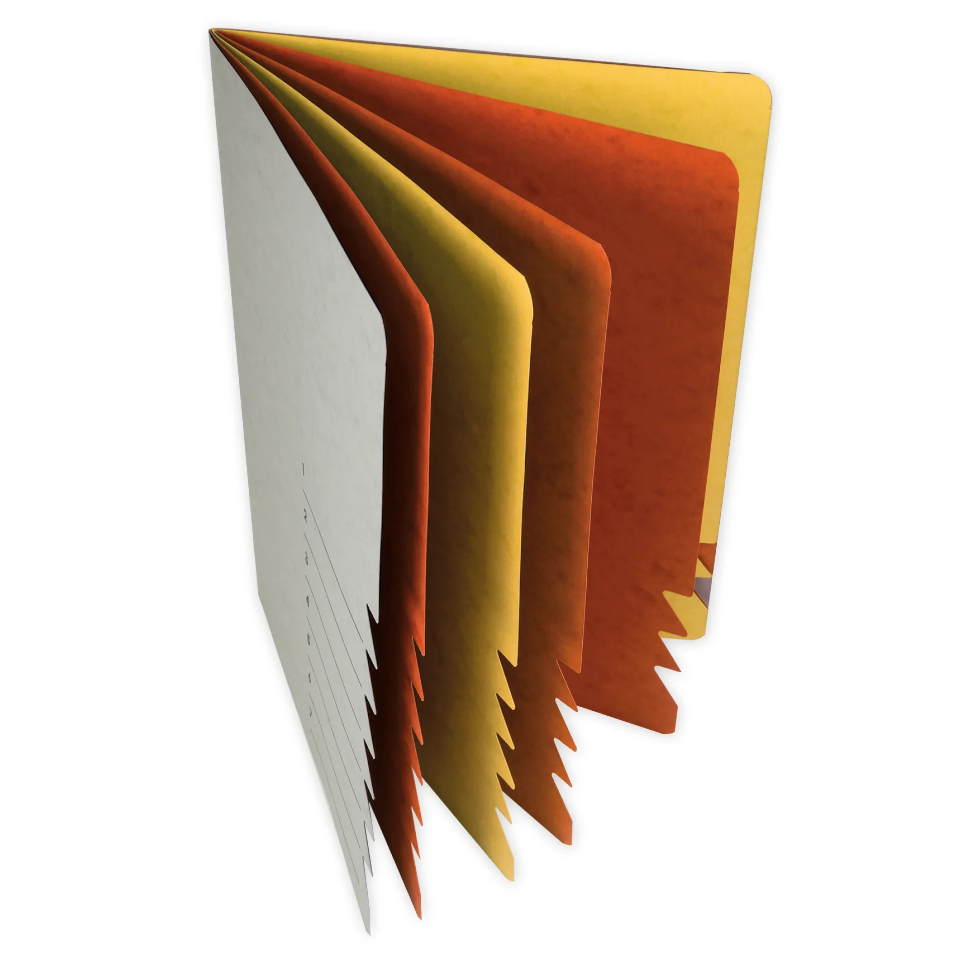 Wochentags-Mappe aus Pappe A4-Plus, 7 Unterteilungen, Verschlussgummi