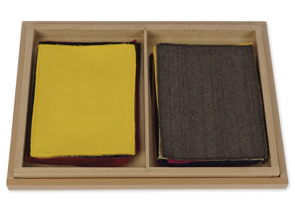 TimeTEX Kasten mit Stoffen "Montessori Premium"
