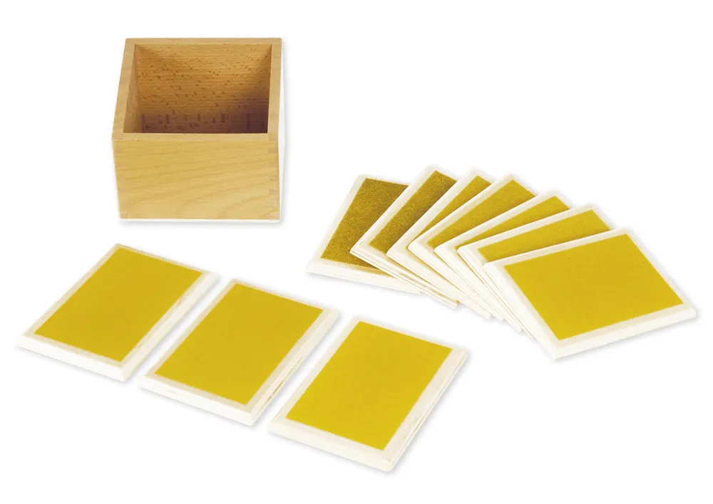 TimeTEX Tasttäfelchen, grob-fein "Montessori Premium"