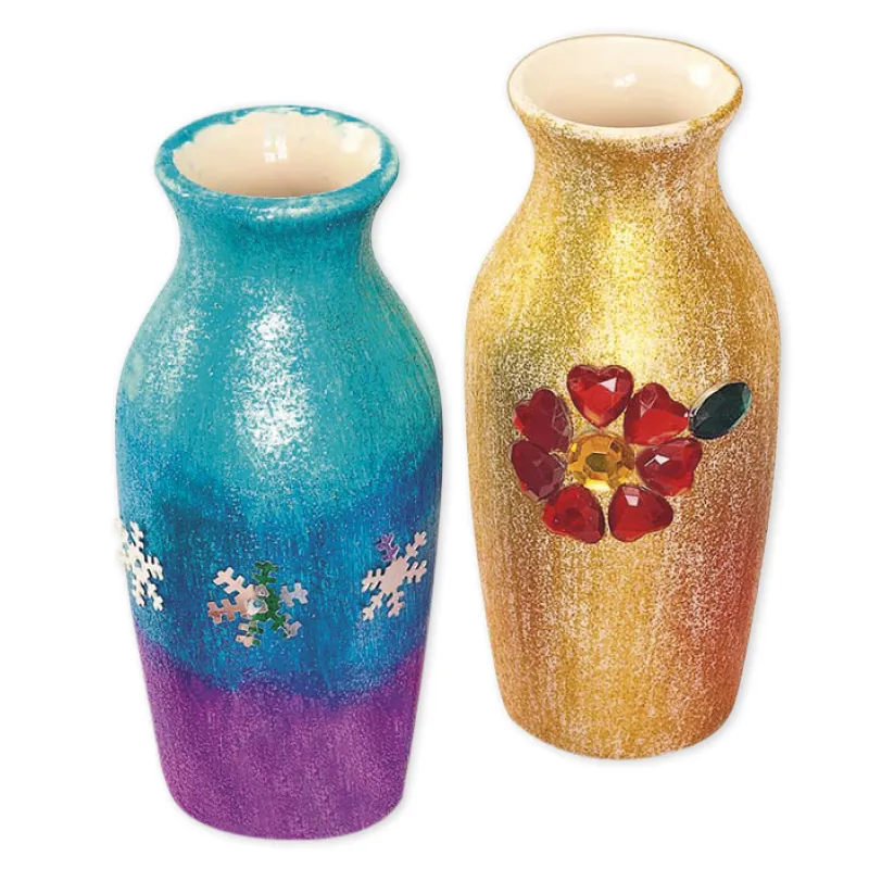 Keramik-Vasen, 12 Stück