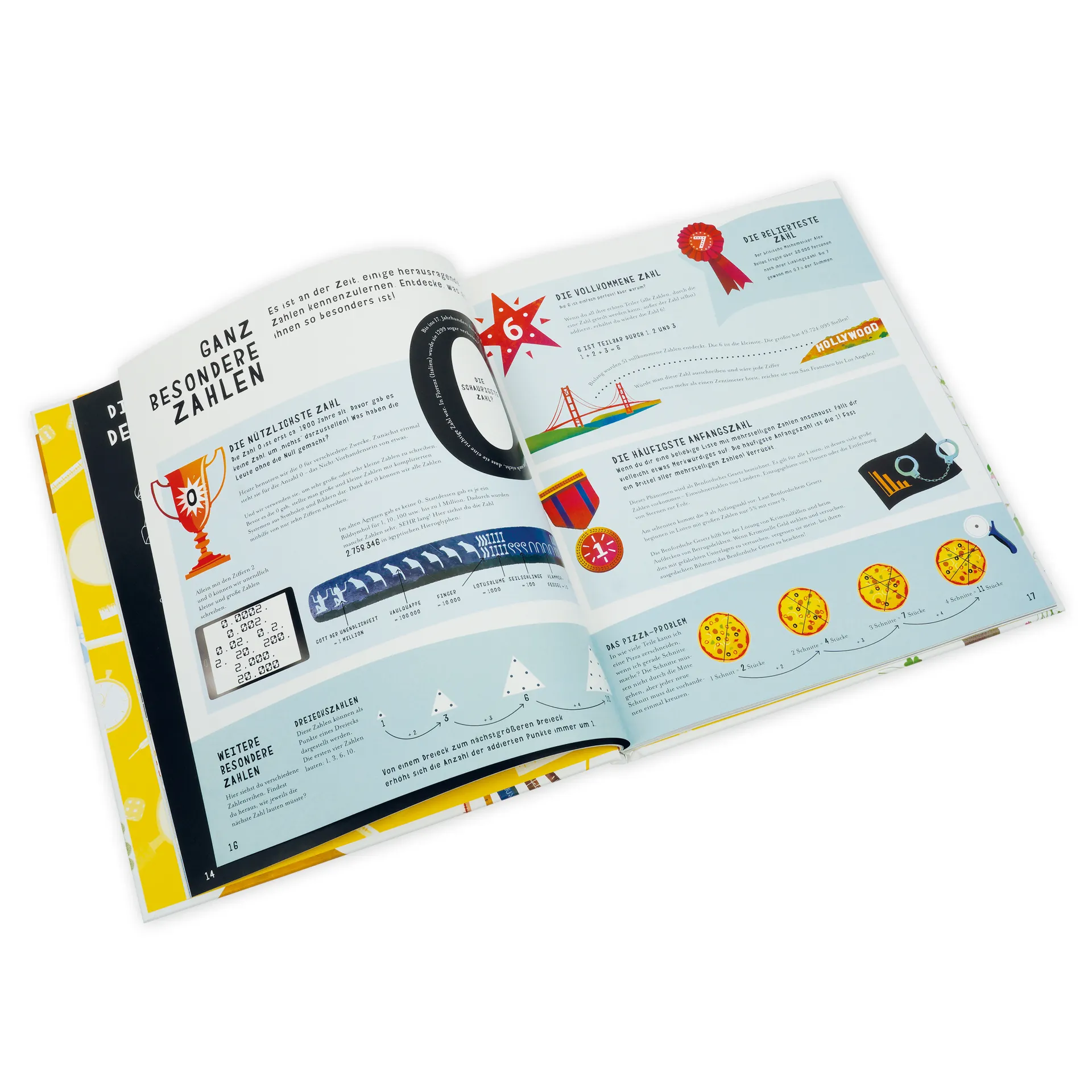 Buch "Das große Buch der Mathematik - Abenteuer in der Welt der Formen und Zahlen", 96 Seiten