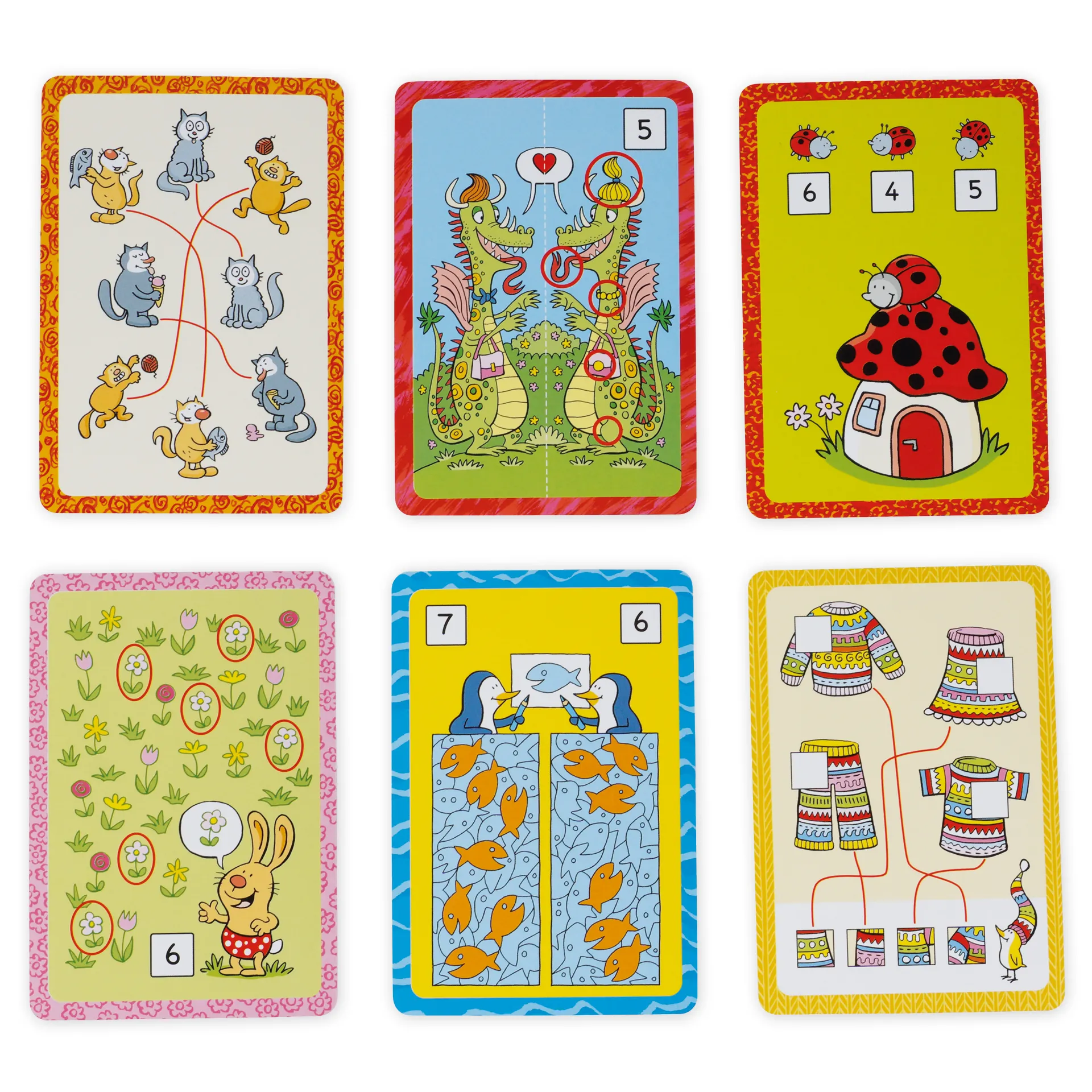 Kartenspiel "50 Wimmel-Rätsel ohne Worte"