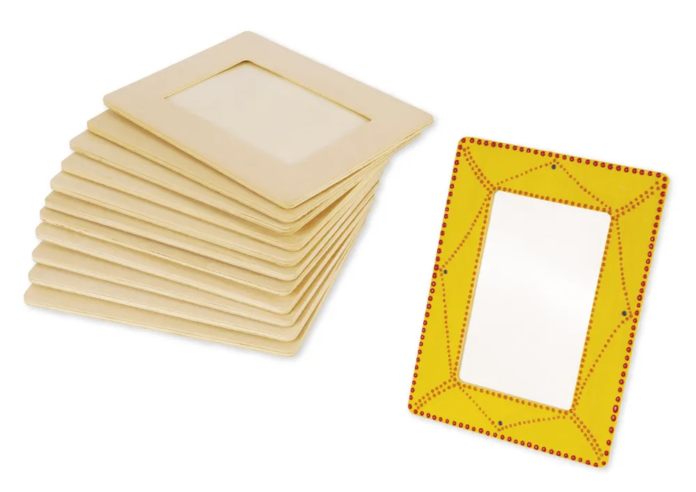 Holz-Bilderrahmen, 12 Stück