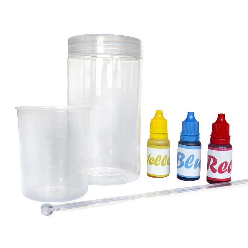 Kreativ-Experimentierset Farbpigmente, Wasser und Öl