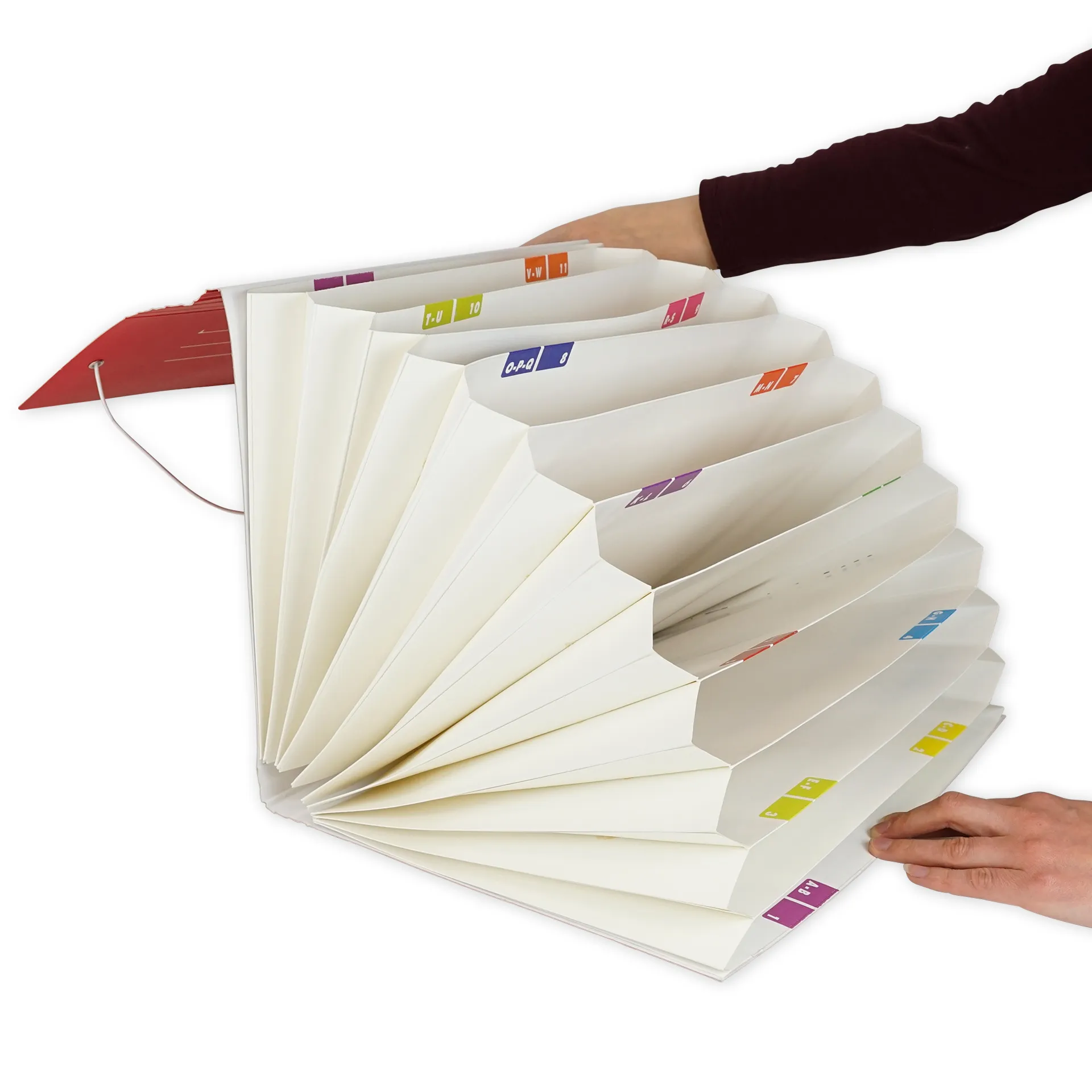 Set Fächermappe aus Pappe A4-Plus, 3-tlg.